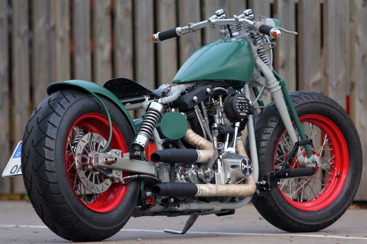 Кастом мотоцикл боббер