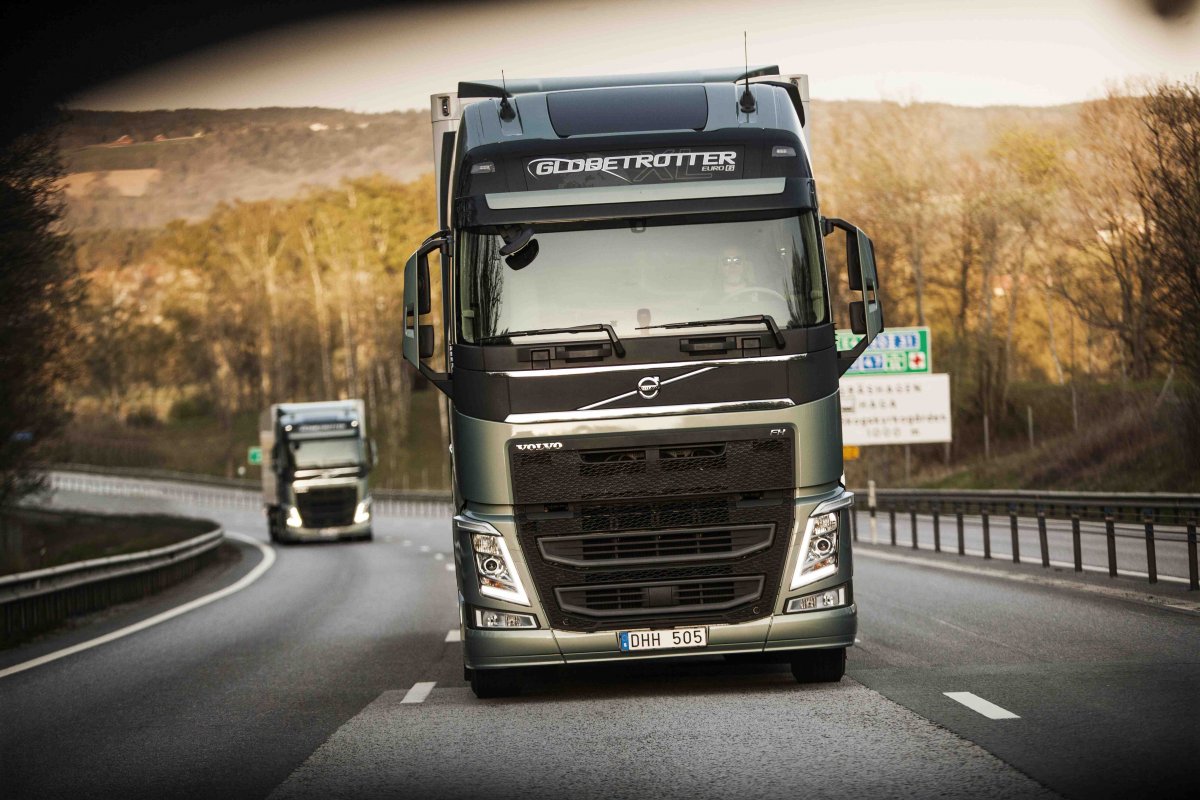 Volvo fh16 с тралом