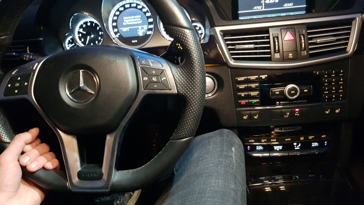 Мерседес АМГ s63 за рулем