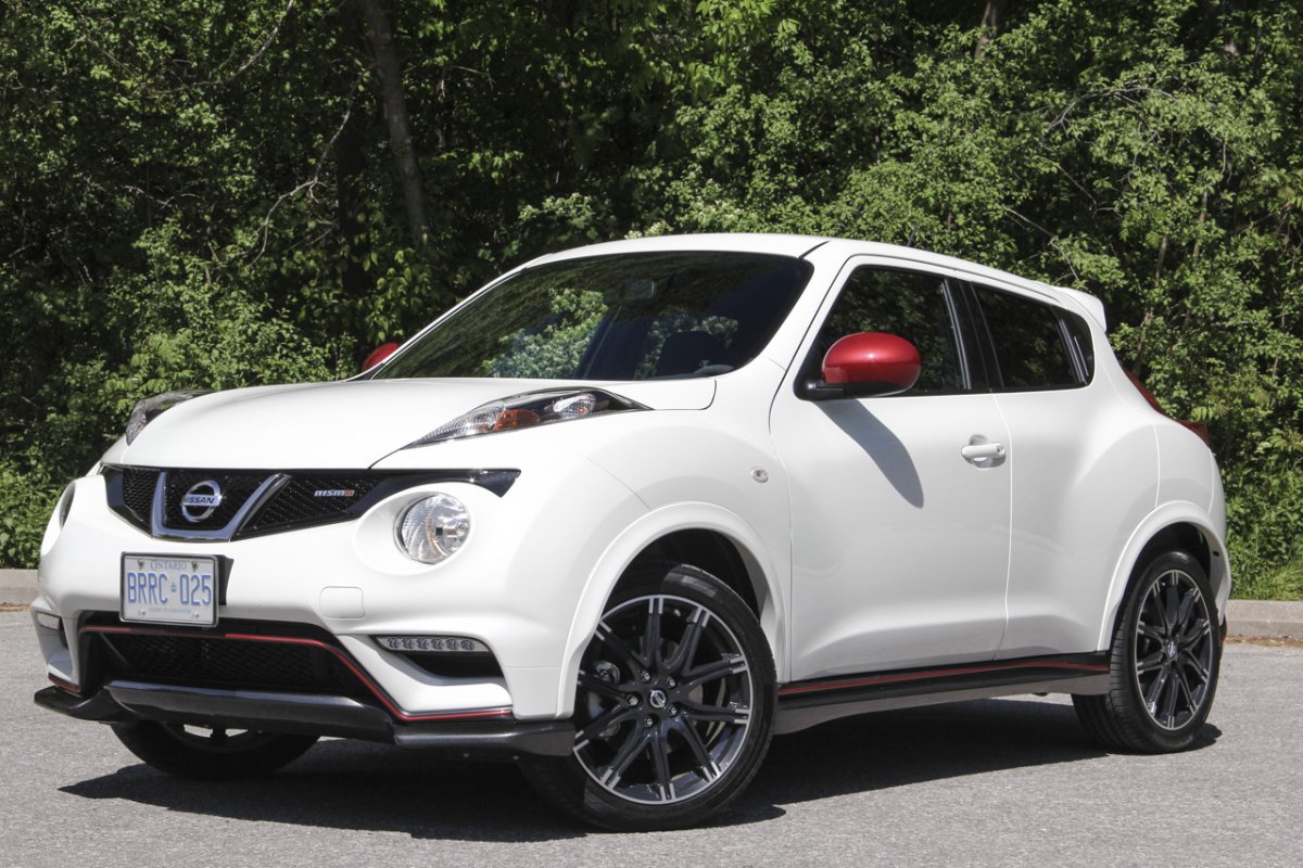 Nissan Juke Nismo белый