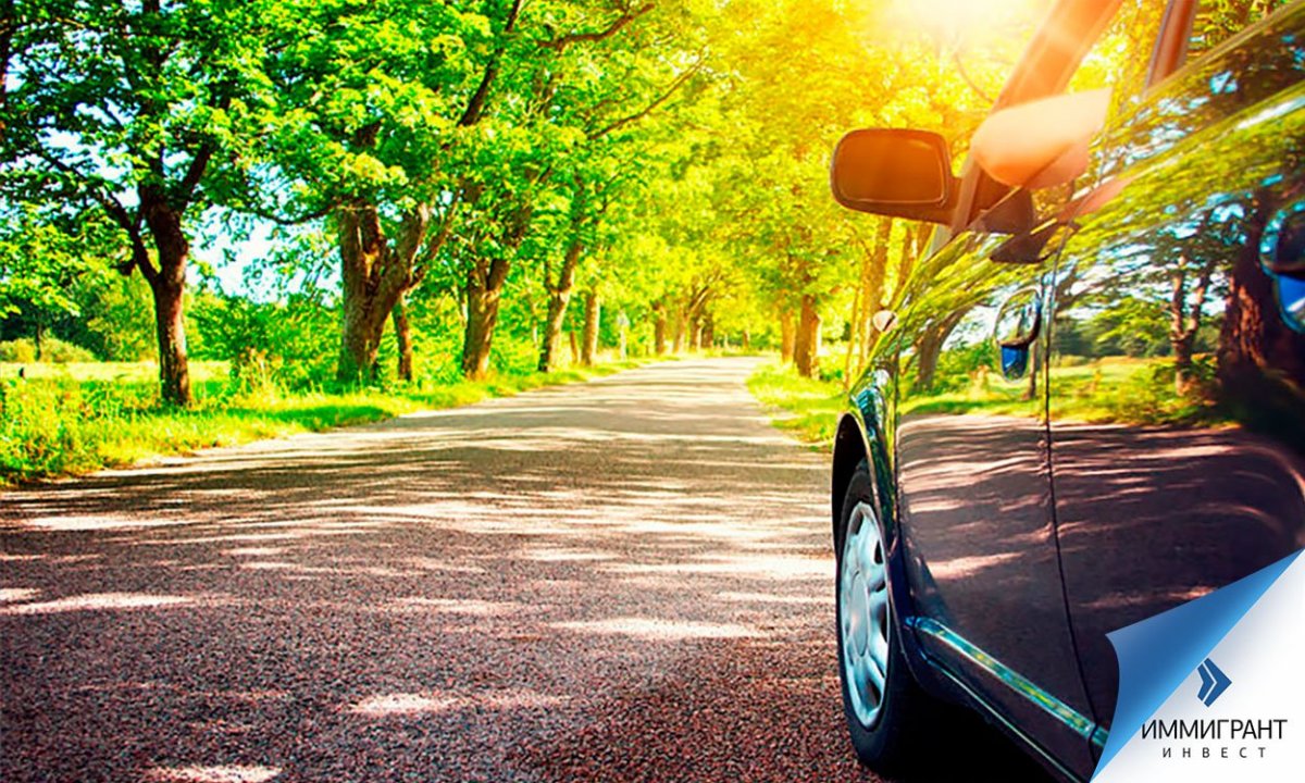 Лето автомобиль