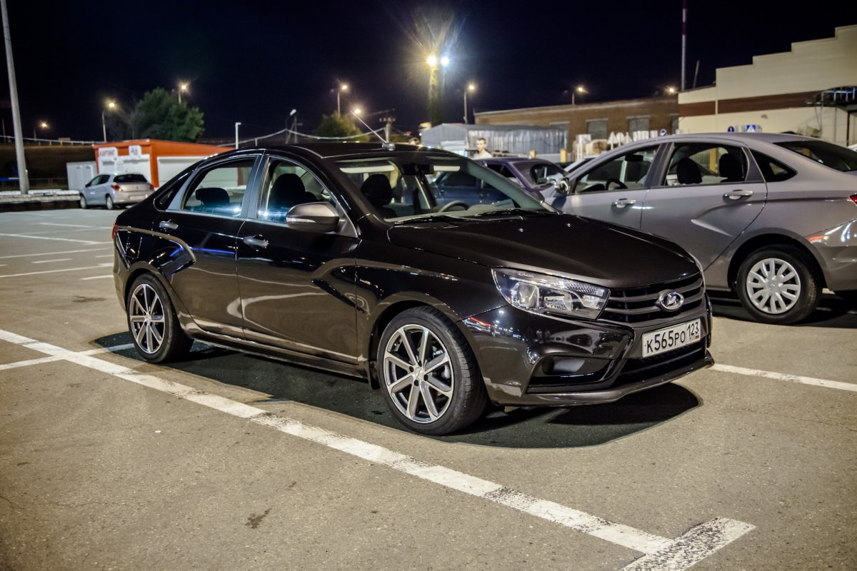 Lada Vesta sedan Black