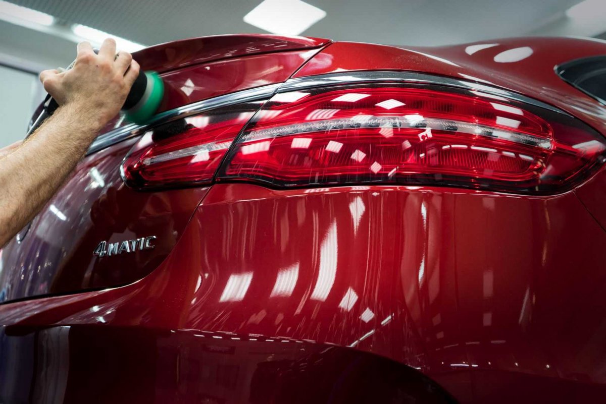 Отполированная машина