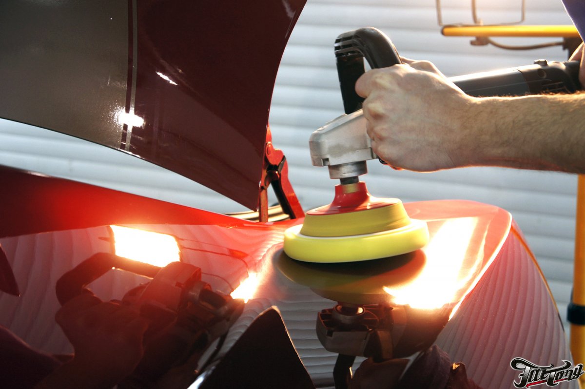 Полировка грузовых автомобилей