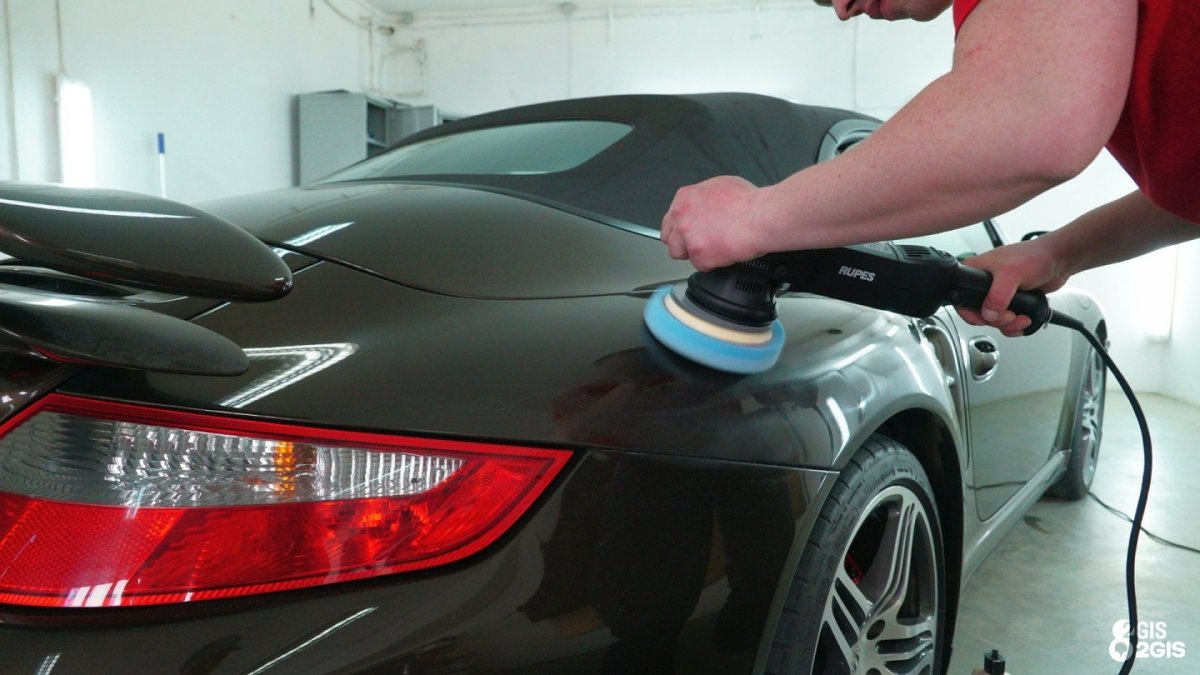 Локальная полировка кузова автомобиля