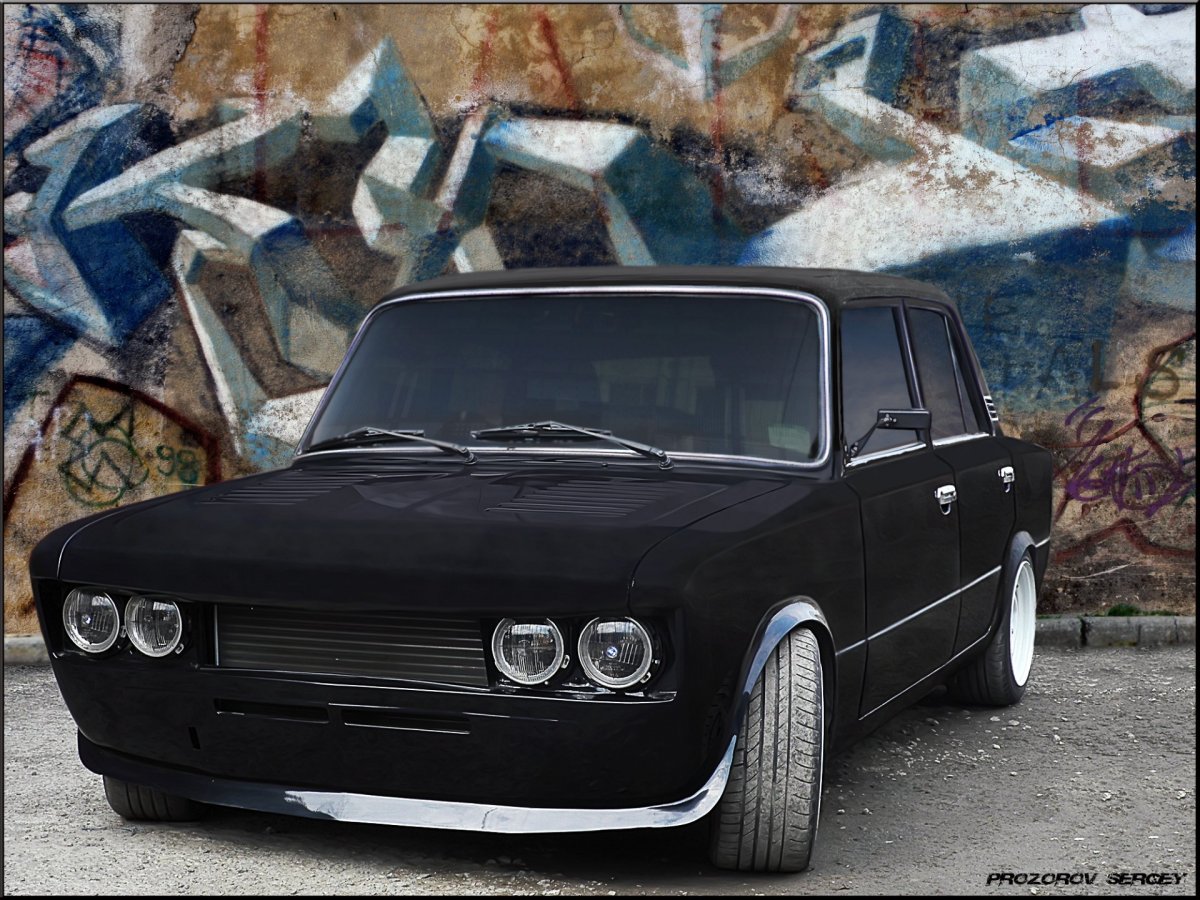 ВАЗ 2106 черная
