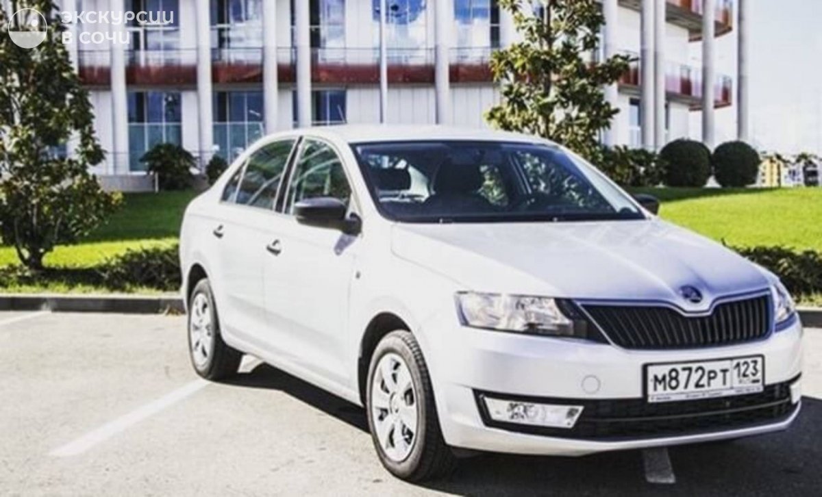 Škoda Rapid Monte Carlo белый 2018