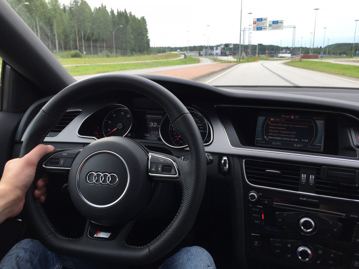 За рулем Ауди а6
