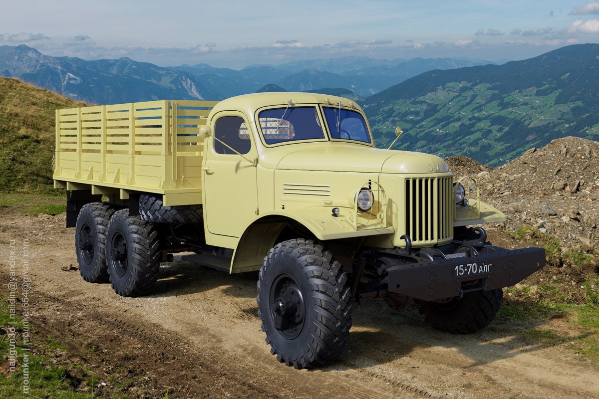 Грузовик ЗИЛ 157