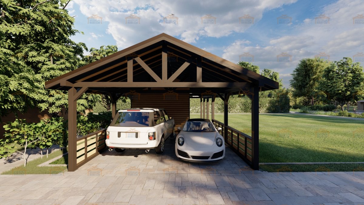 Навес для машины