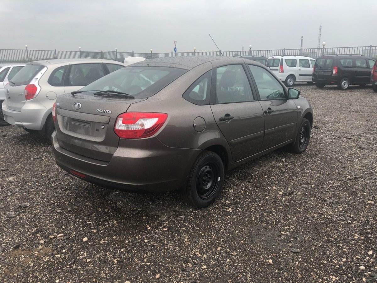 Лада Гранта серая 2019