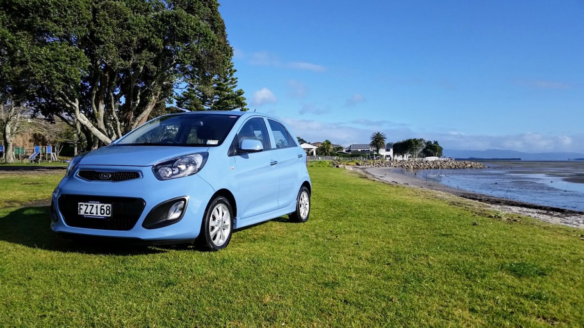 Киа Пиканто фиолетовая 2012