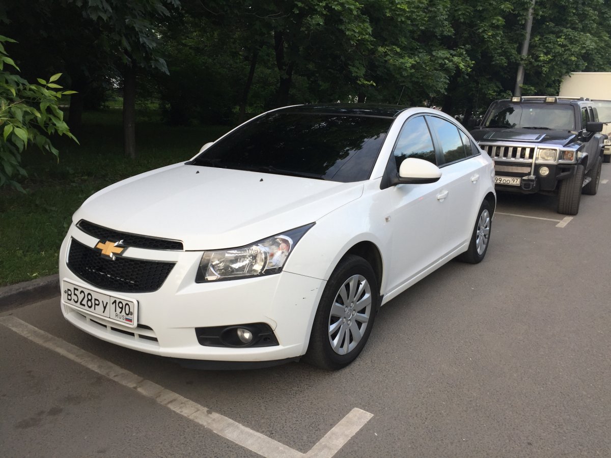 Chevrolet Cruze 2015 белый