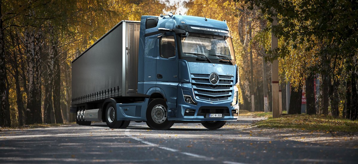 Mercedes Benz Actros 1844 Дальнобой