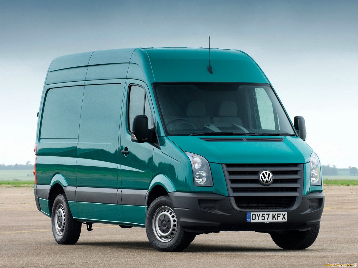 Мерседес Спринтер зеленый