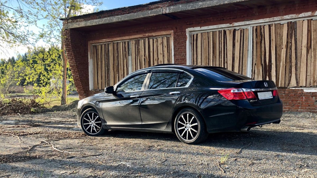 Honda Accord 2008 черная