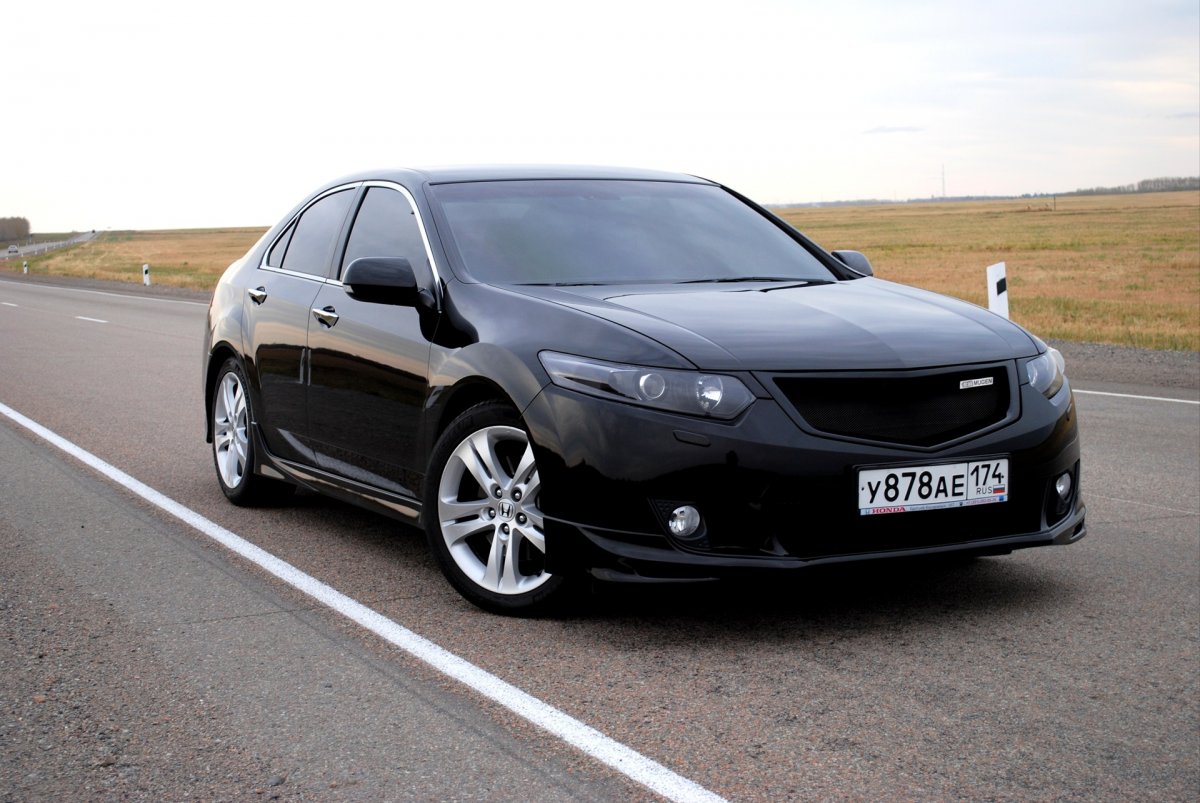 Honda Accord 8 черный