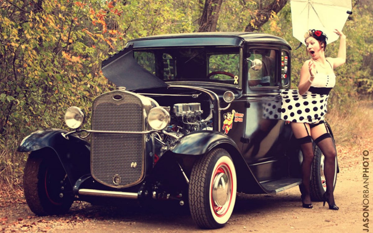 Машины в стиле ретро