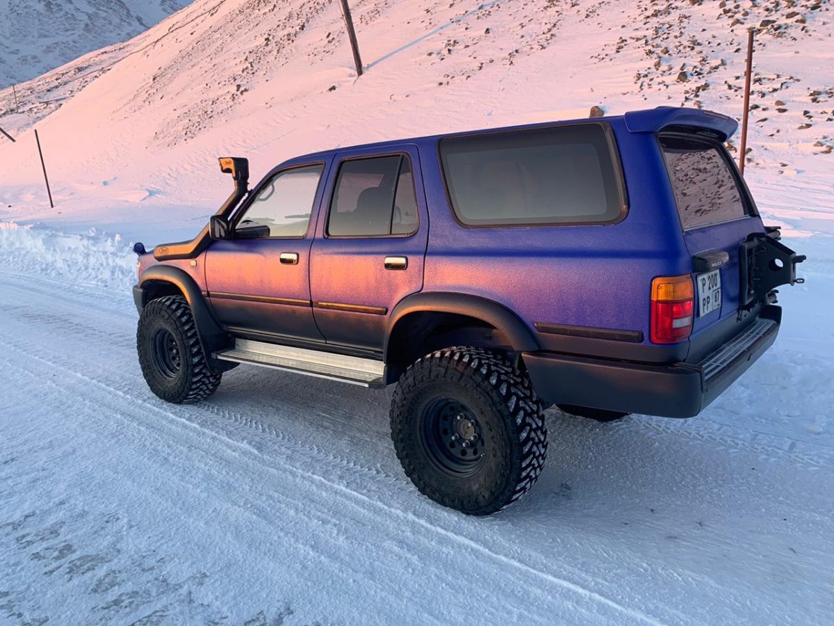 Тойота Сурф 130 зеленый