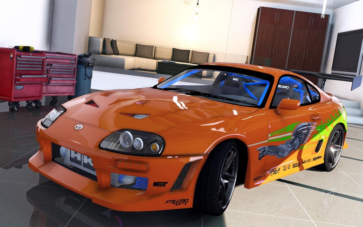 Toyota Supra Форсаж