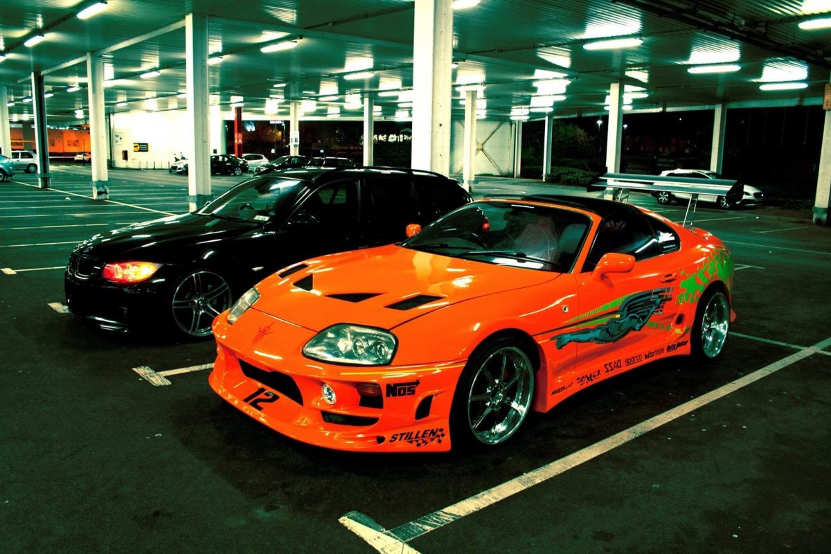 Тойота Супра а80 Форсаж