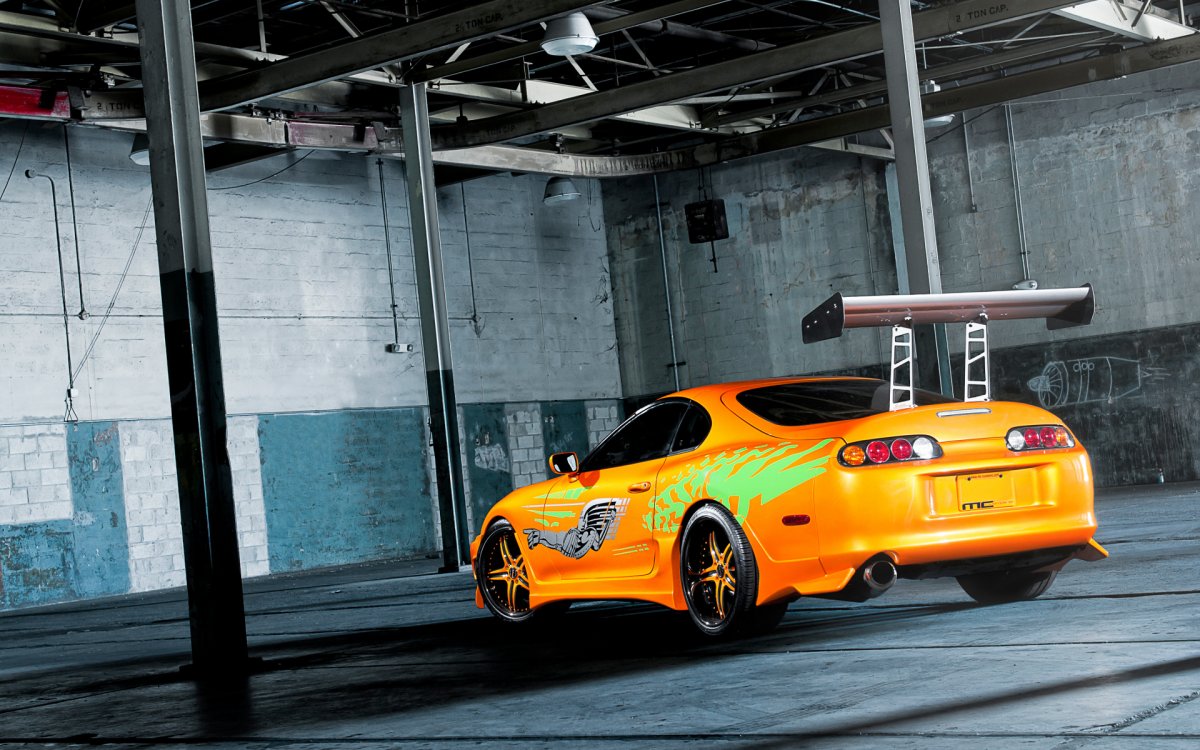 Тойота Супра Paul Walker