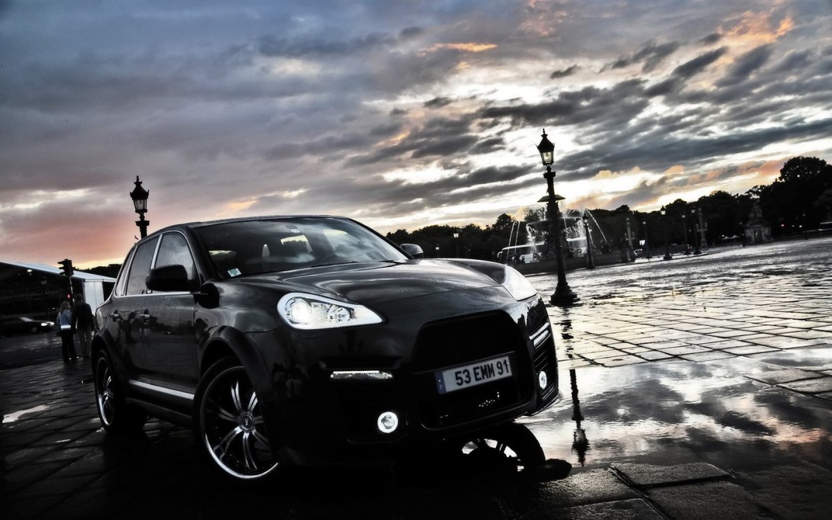 Обои авто Порше Кайен