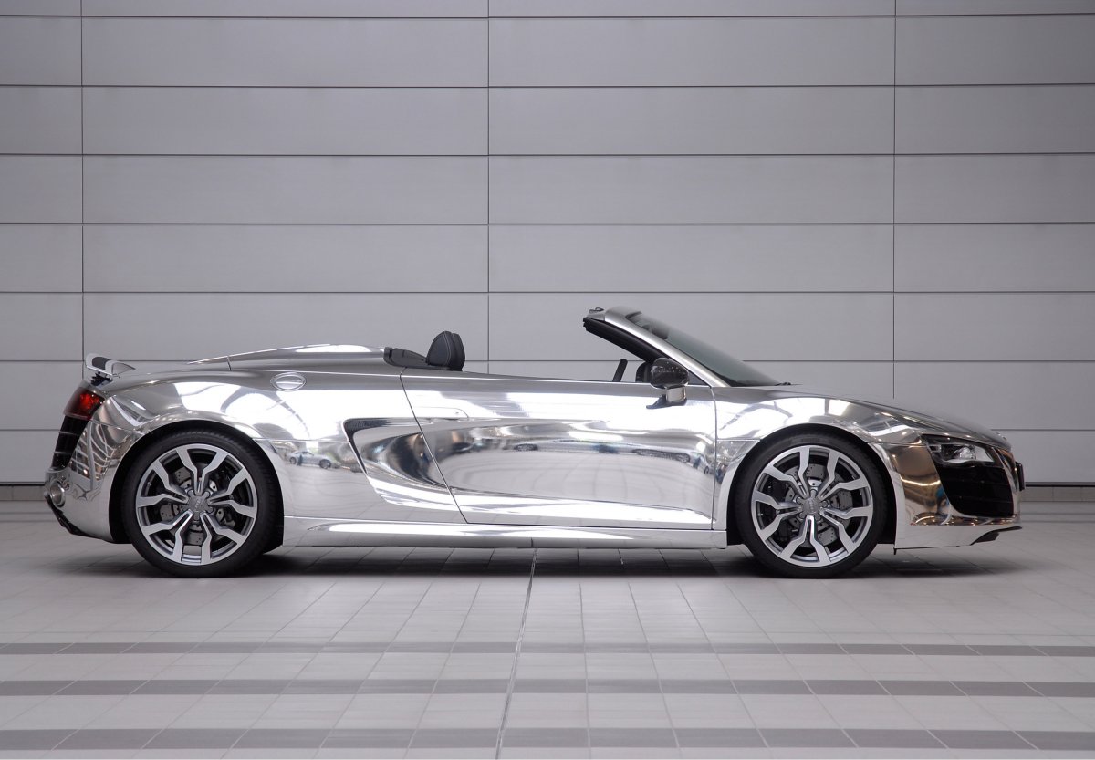 Audi r8 Spyder Chrome