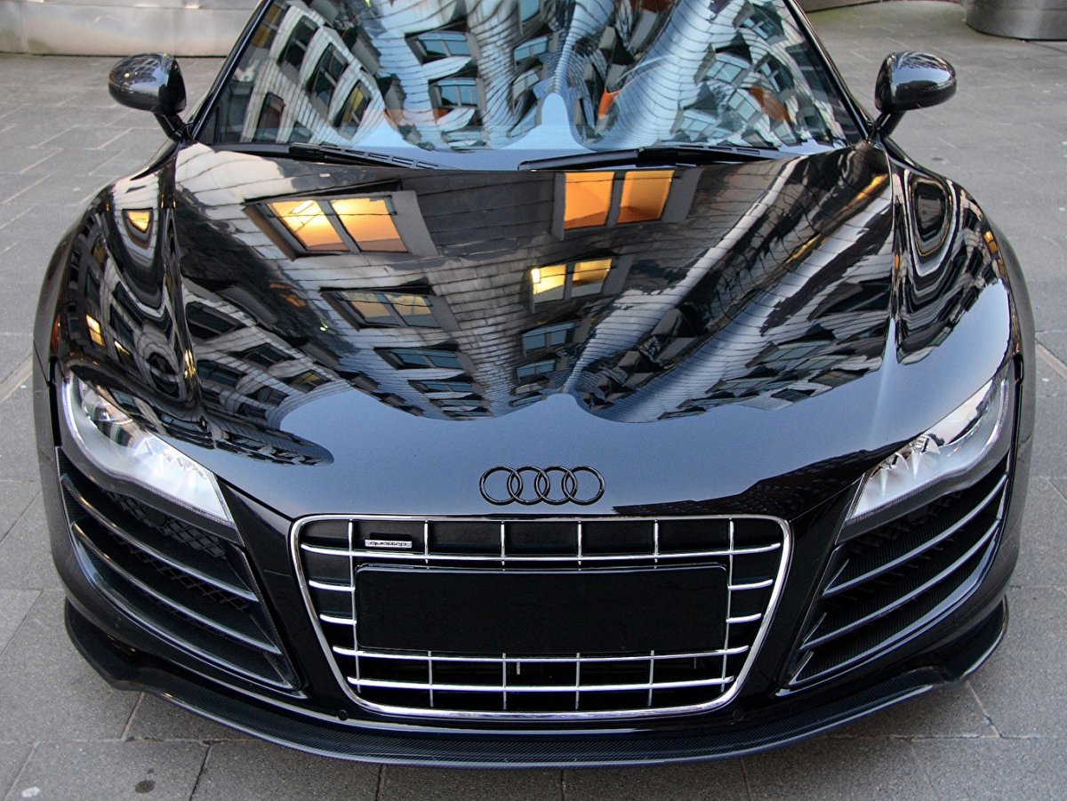 Audi r8 Hyper Black Edition