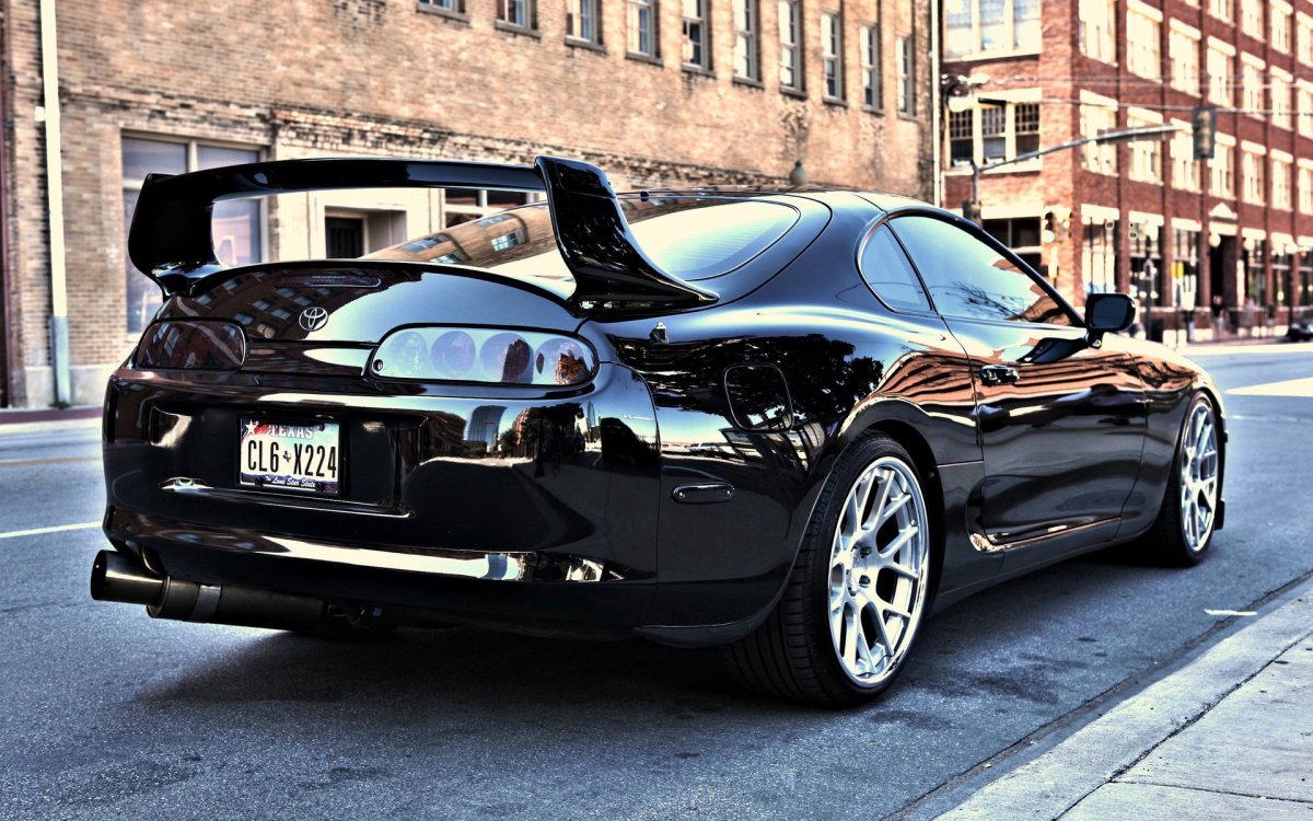 Toyota Supra a80 Black