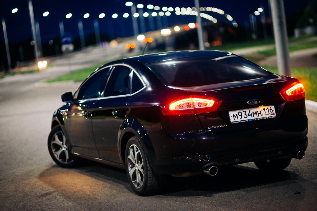 Ford Mondeo 4 черный