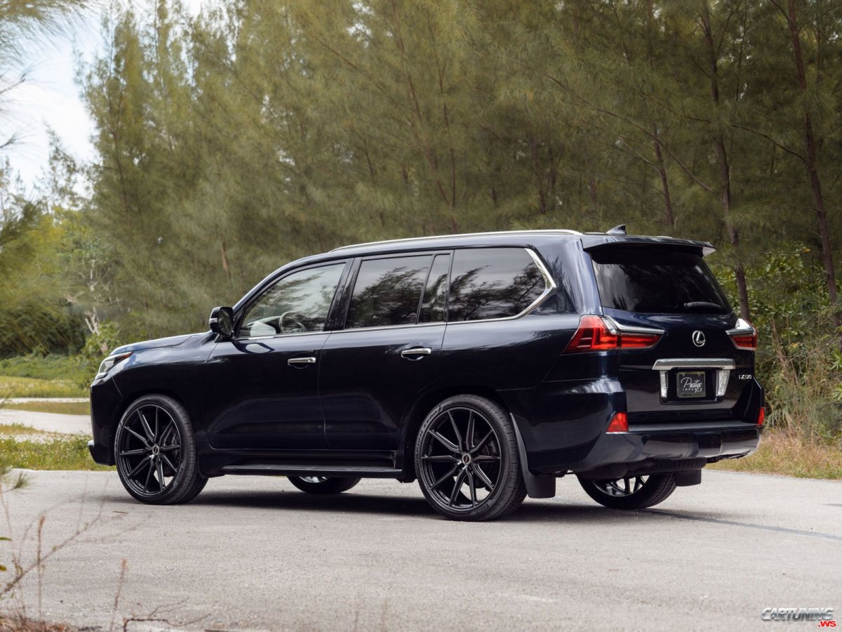 Lexus LX 570 back