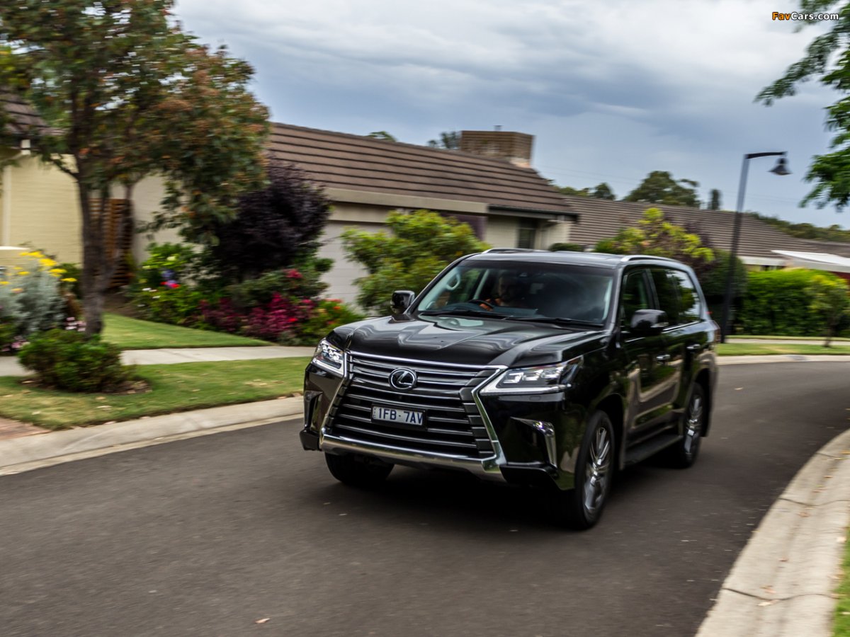Lexus LX 570 2015 Black