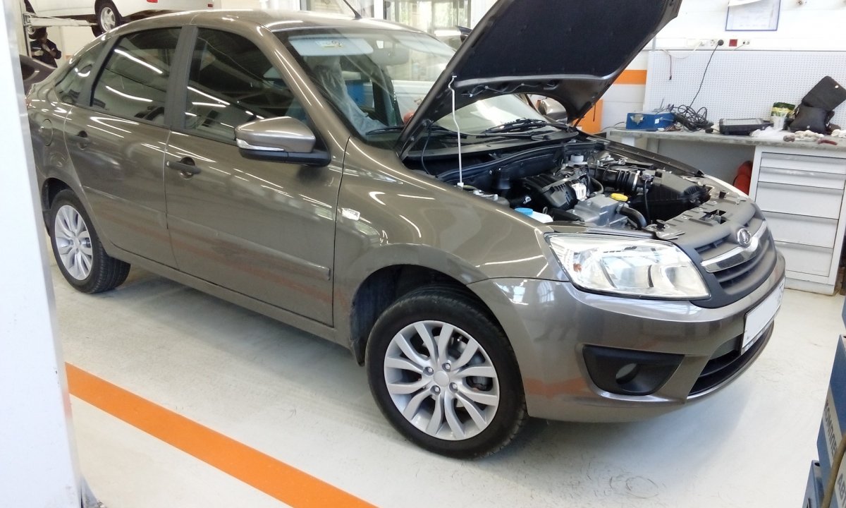 Лада Гранта фл седан кориандр