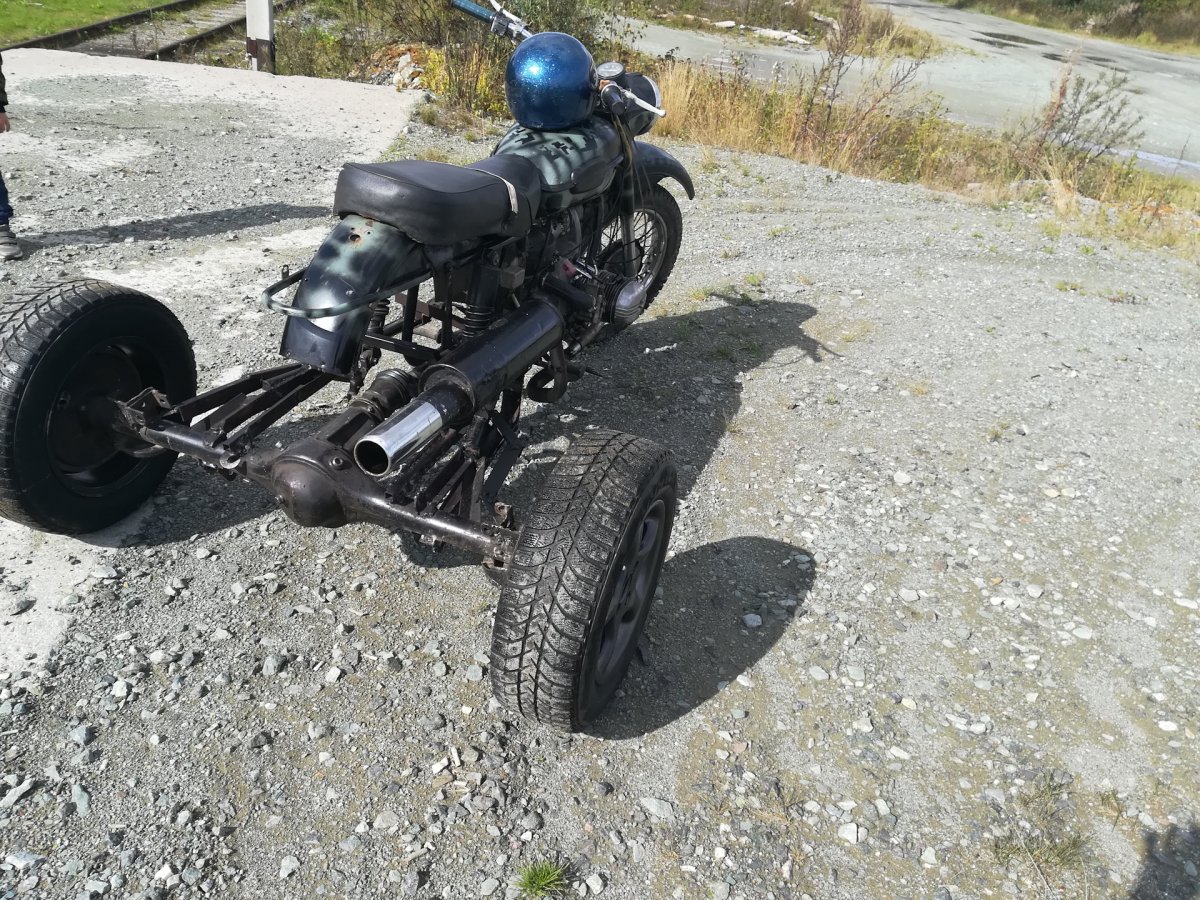 Трайк Урал самоделки