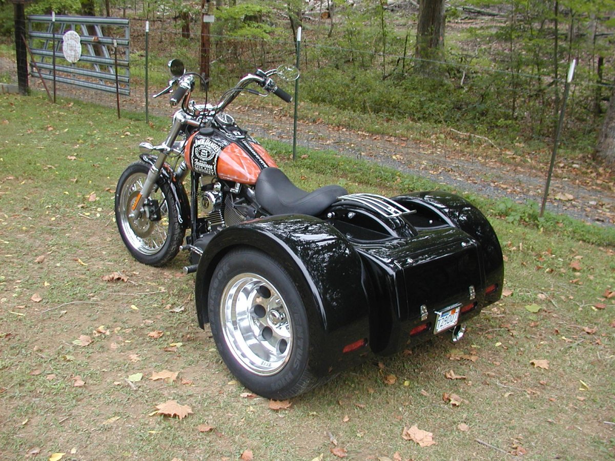 Трайк с двигателем ВАЗ 2106