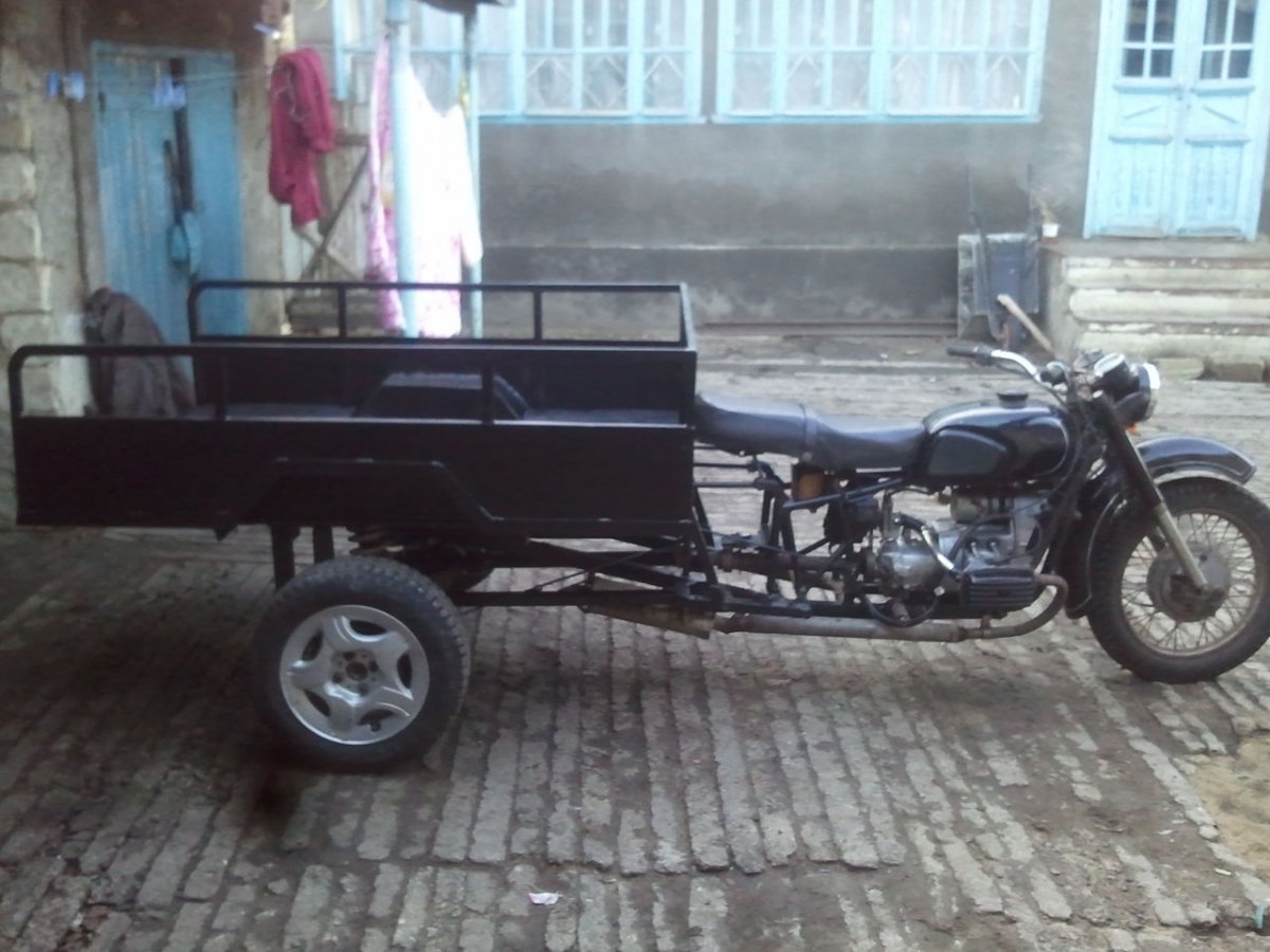 Трайк с двигателем ВАЗ 2106