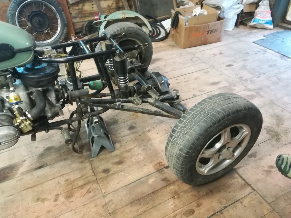 Квадрик из мотоцикла Урал