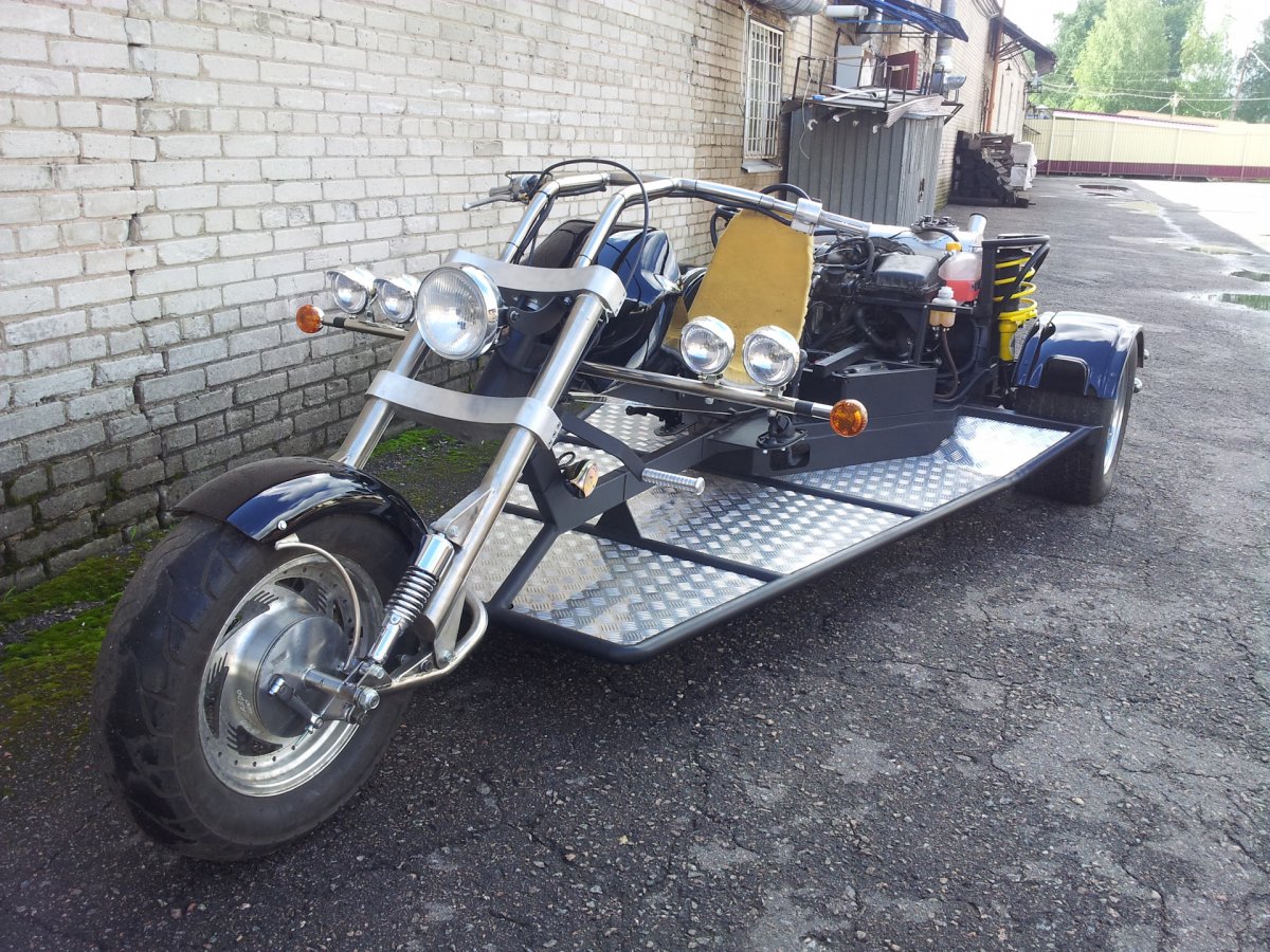 Муравей с мотоцикла Урал