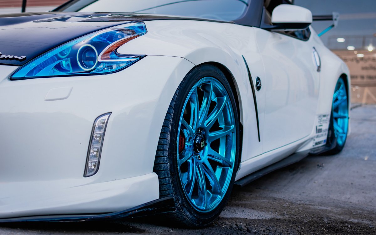 Цвет дисков для белой машины