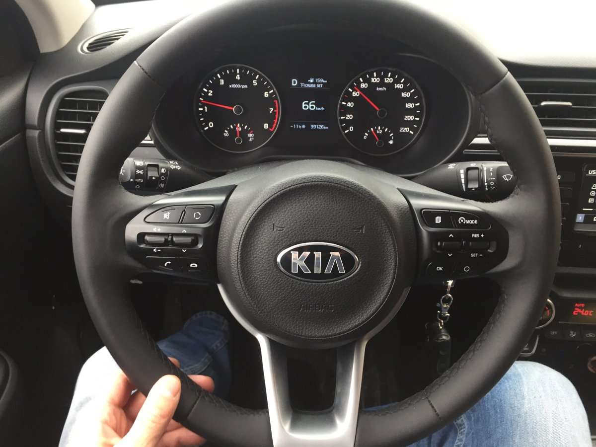 Руль кия Рио 4