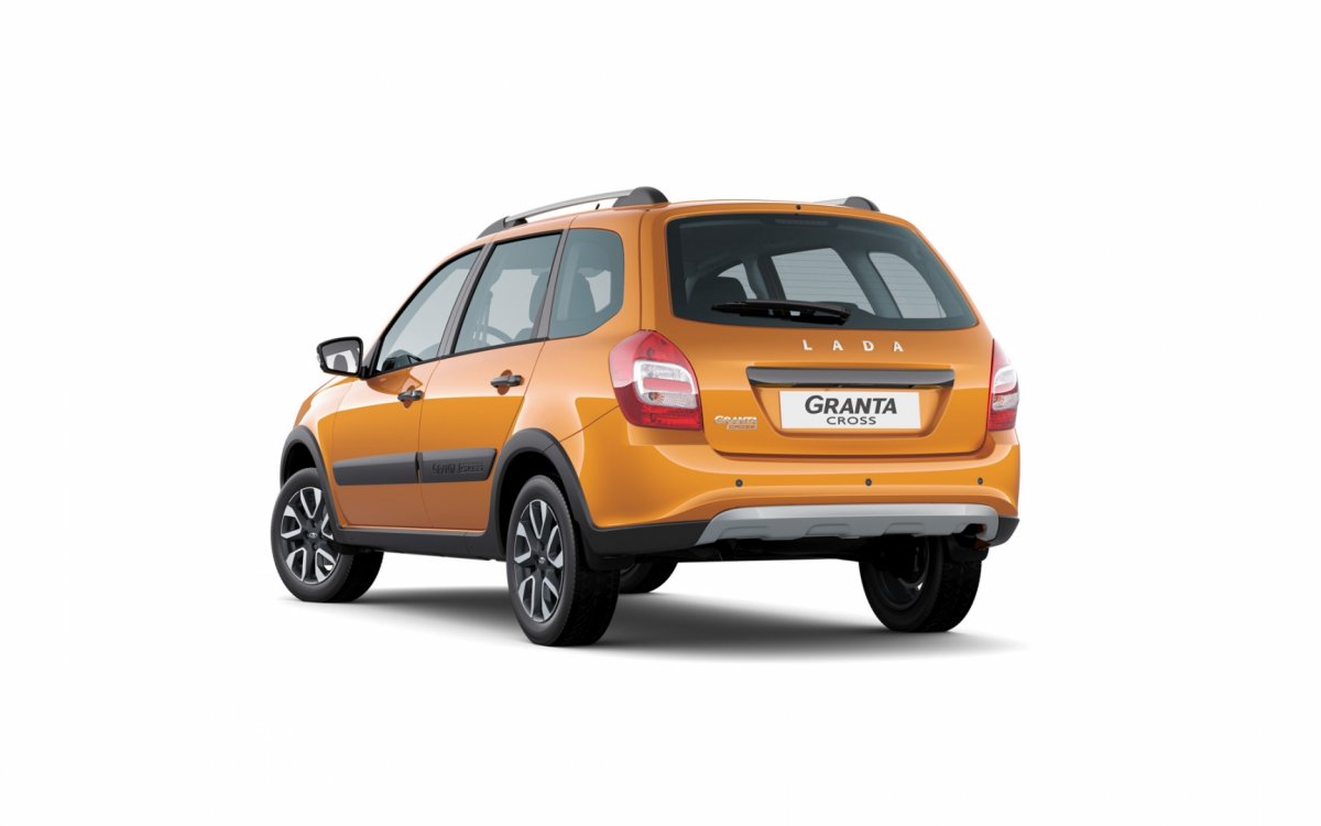 Лада Гранта кросс универсал серебристый