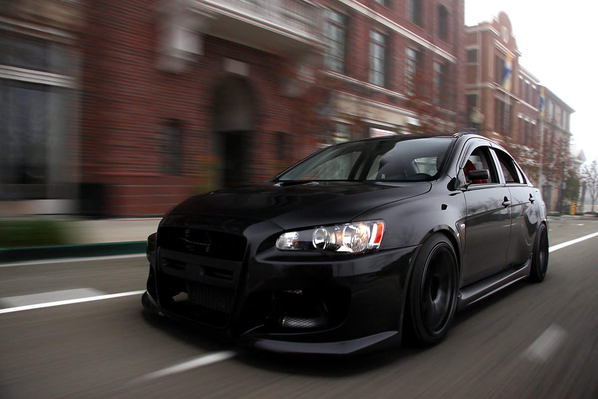 Мицубиси Эволюшн 10 черный