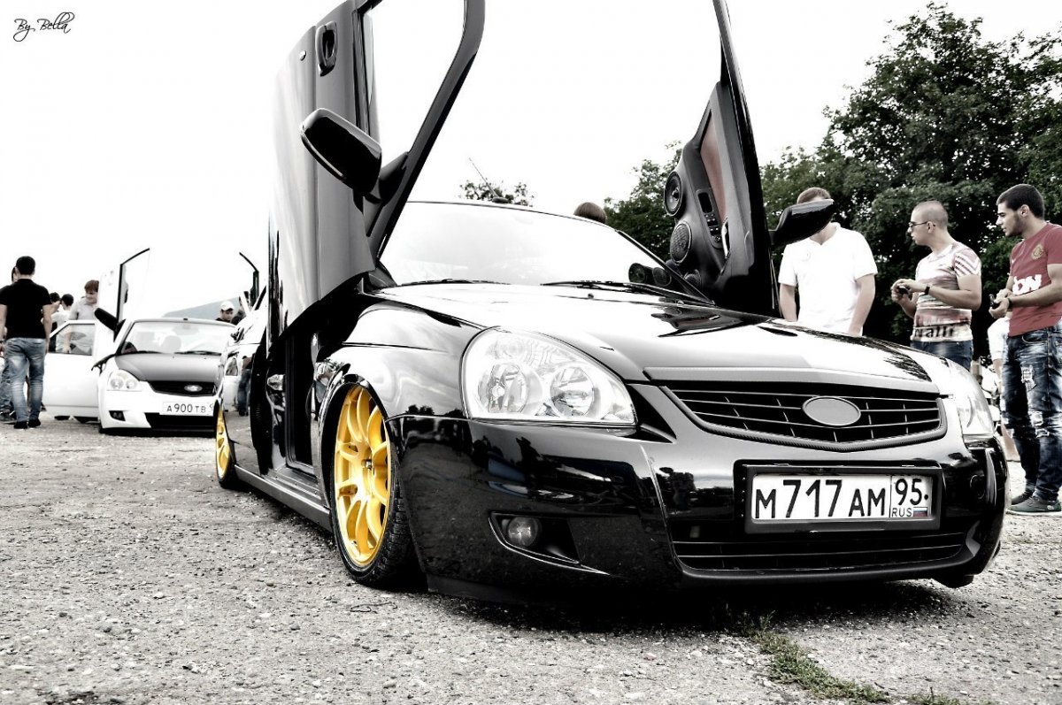 Красивые заниженные машины