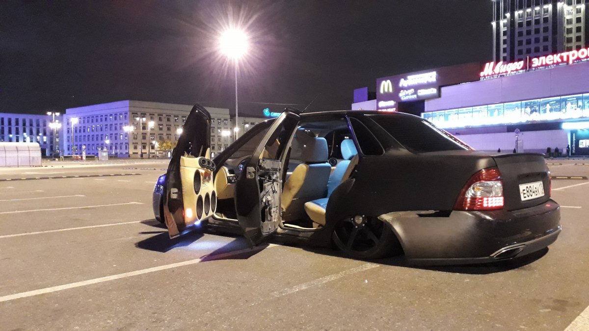 Lada Priora тюнингованная