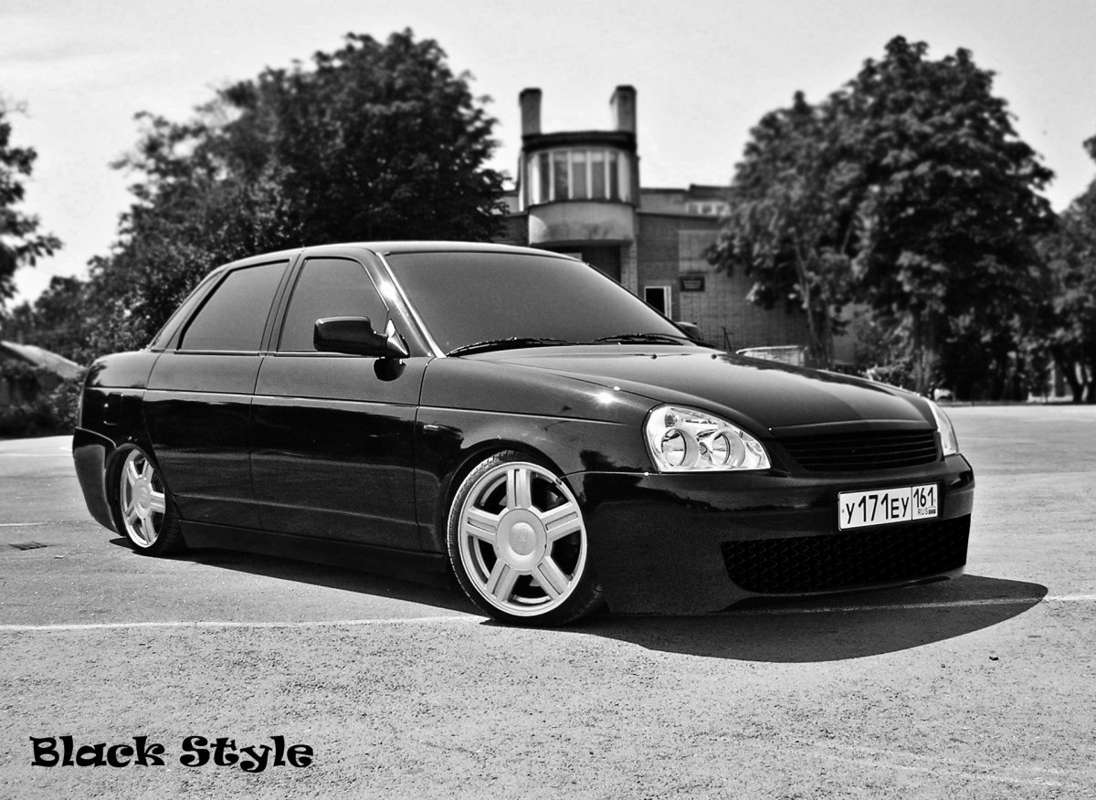 Лада Приора с ламбо дверями