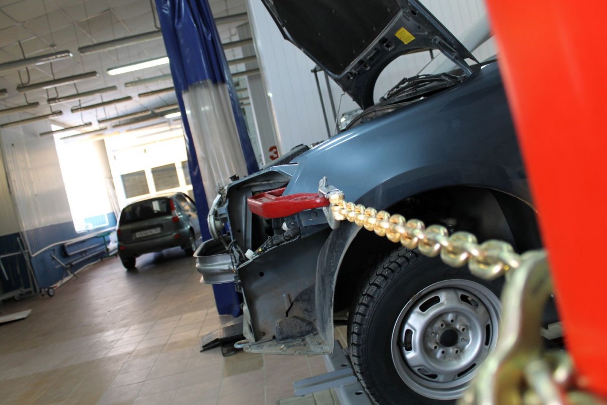 Восстановление геометрии кузова