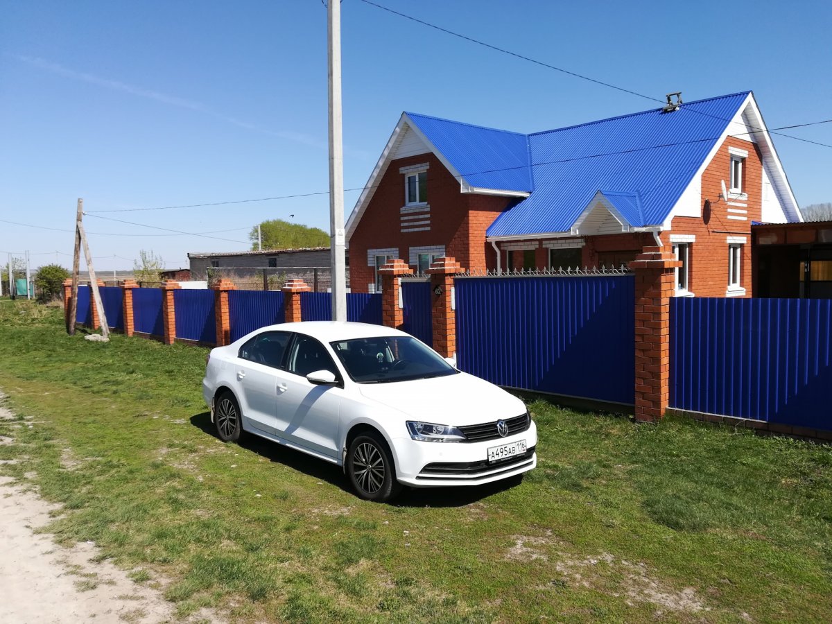 Иномарка в деревне