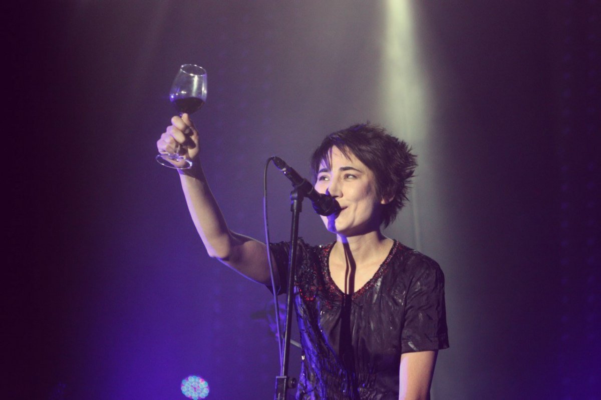 Рок певица Земфира