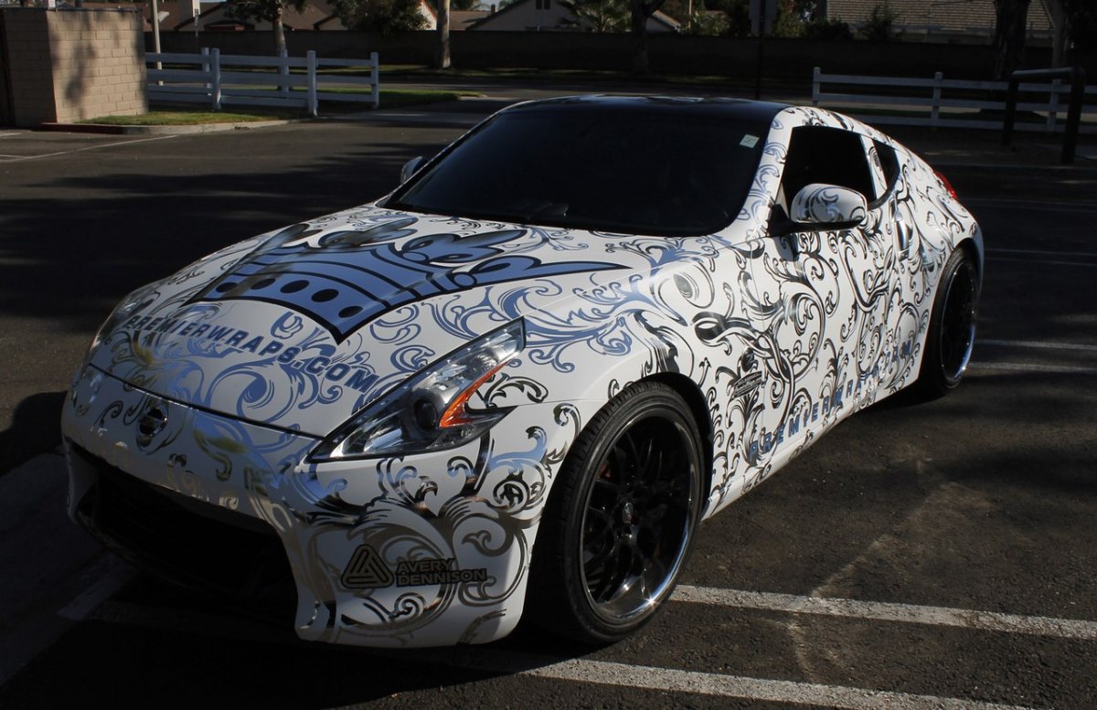 Виниловая пленка для авто с рисунком